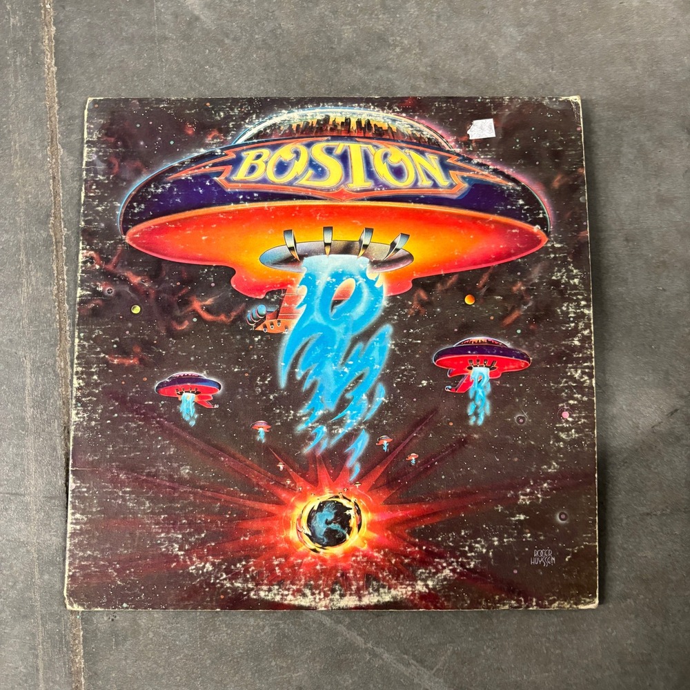 Boston Self Titled Debut Vinyl LP 1976 Epic PE 34188 More Than A Feeling Rock